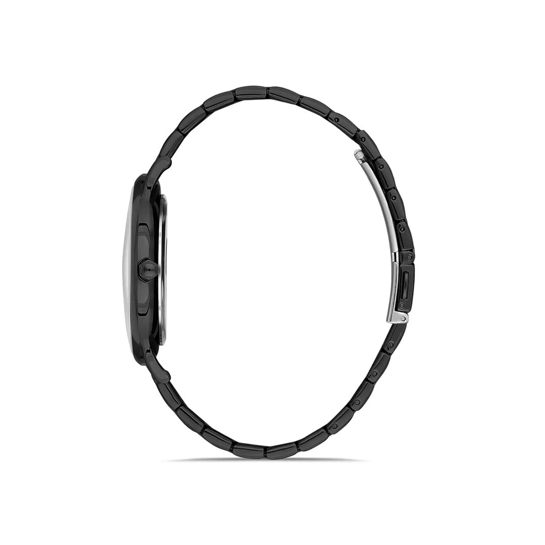 DAVID GUNER GUN COATED BLUE DIAL MEN'S WATCH - DG-8206GA-V3