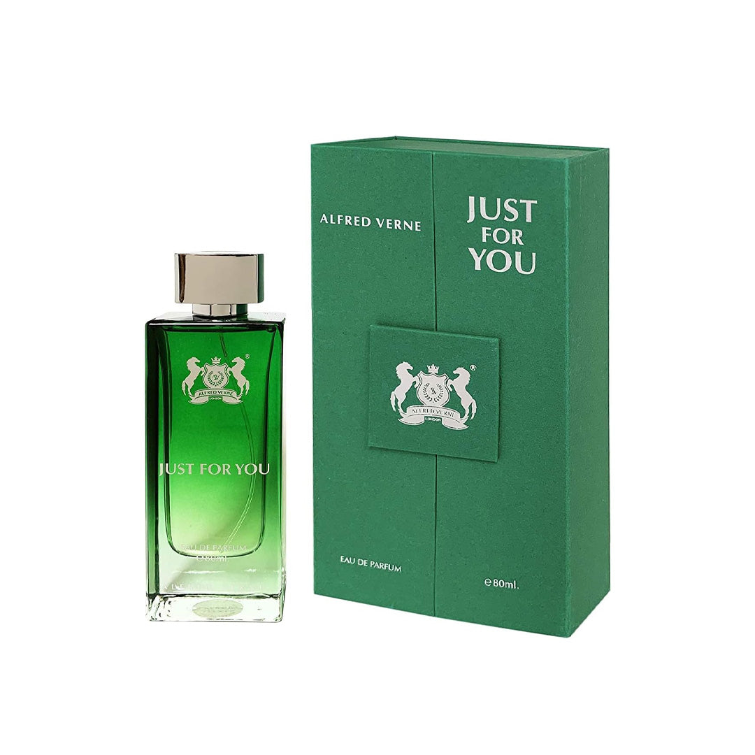 Alfred Verne Just For You Eau de Perfume For Unisex, 80 ml