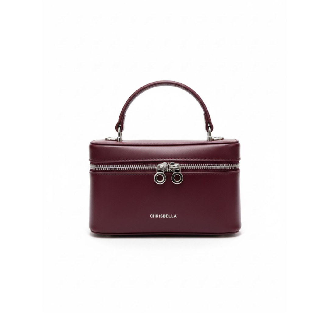 Wine Red Box Chrisbella bag