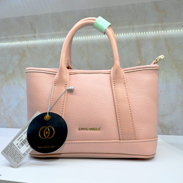 Pink tote bag for women